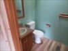 Half bath off the utility room