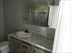 Notice the larger vanity