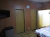 Doors to walk in closet and master bath